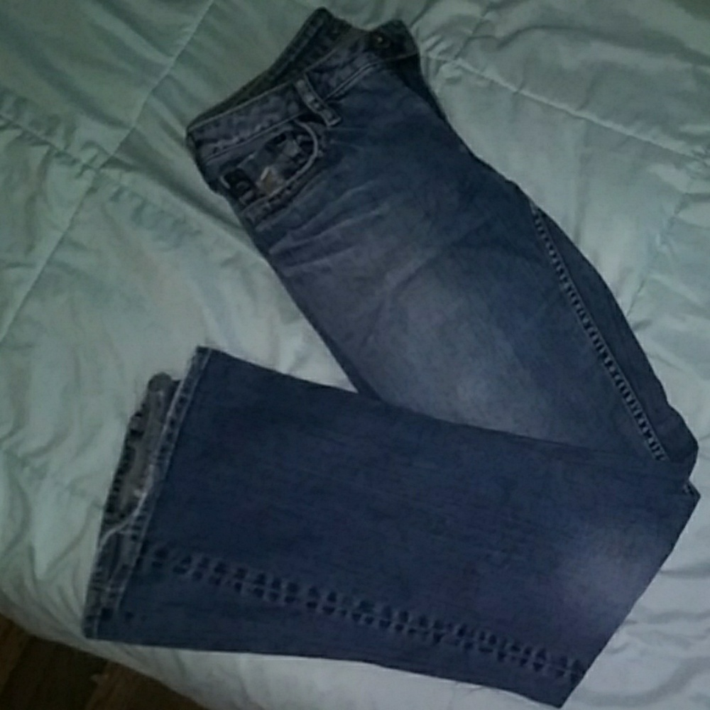 Distressed Silver jeans "bree"